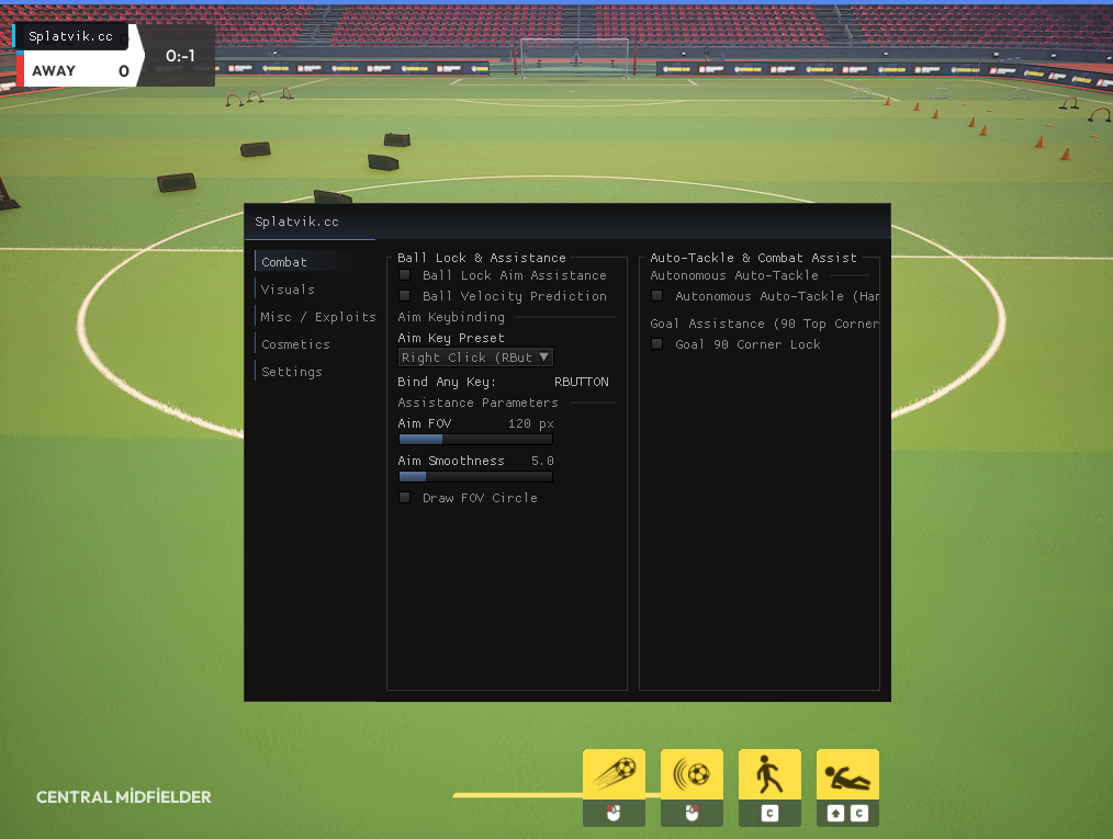 Strikers Club — Combat